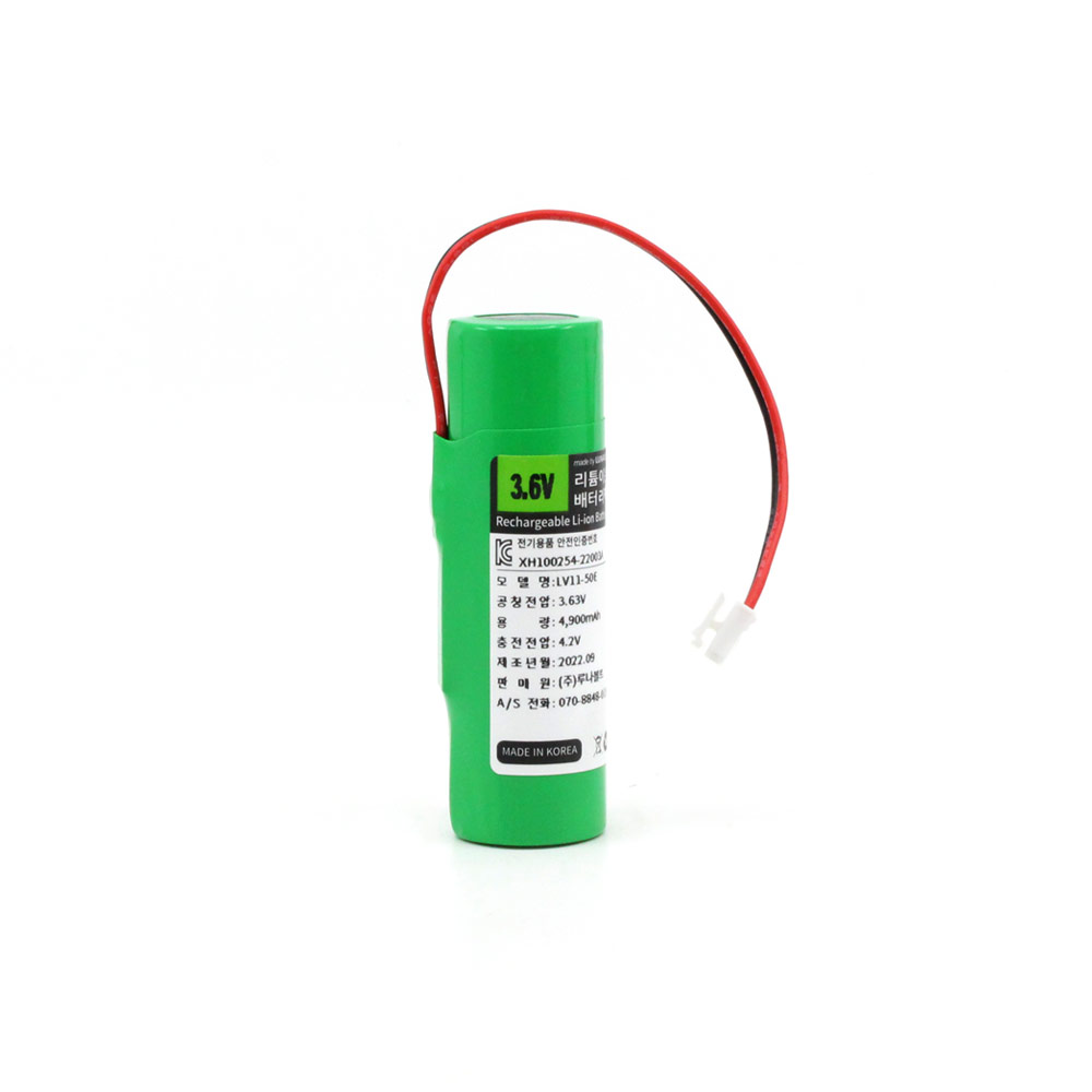 3.64V 1S1P 4,800mAh