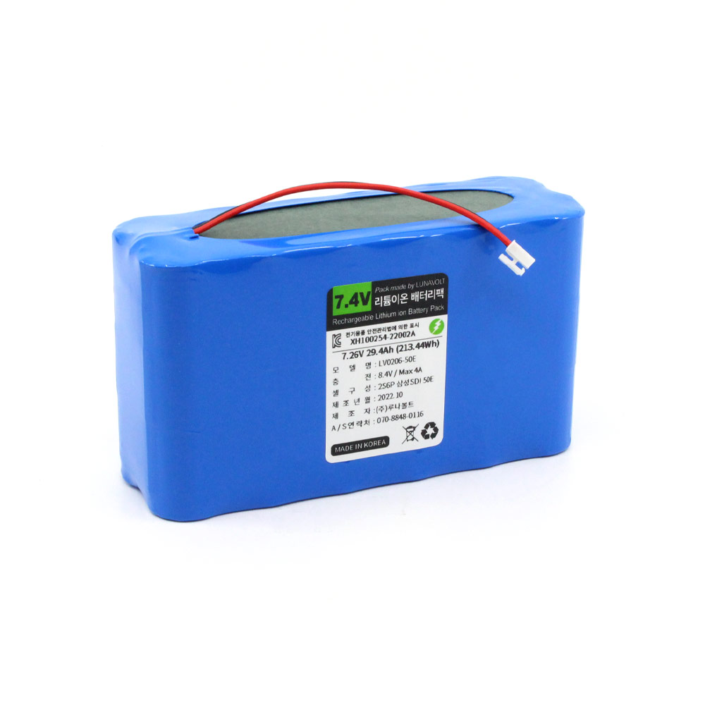 7.26V 2S6P 30,000mAh