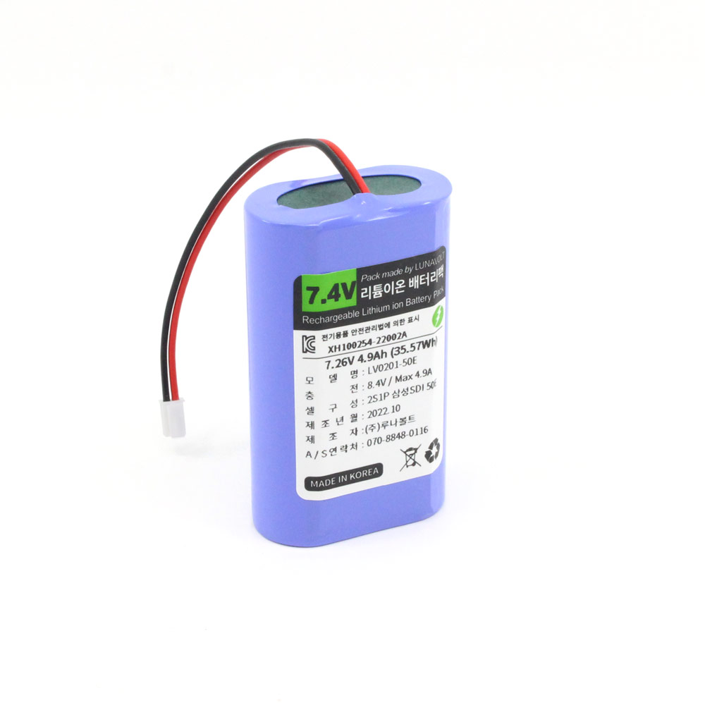 루나볼트7.26V 2S1P 5,000mAh