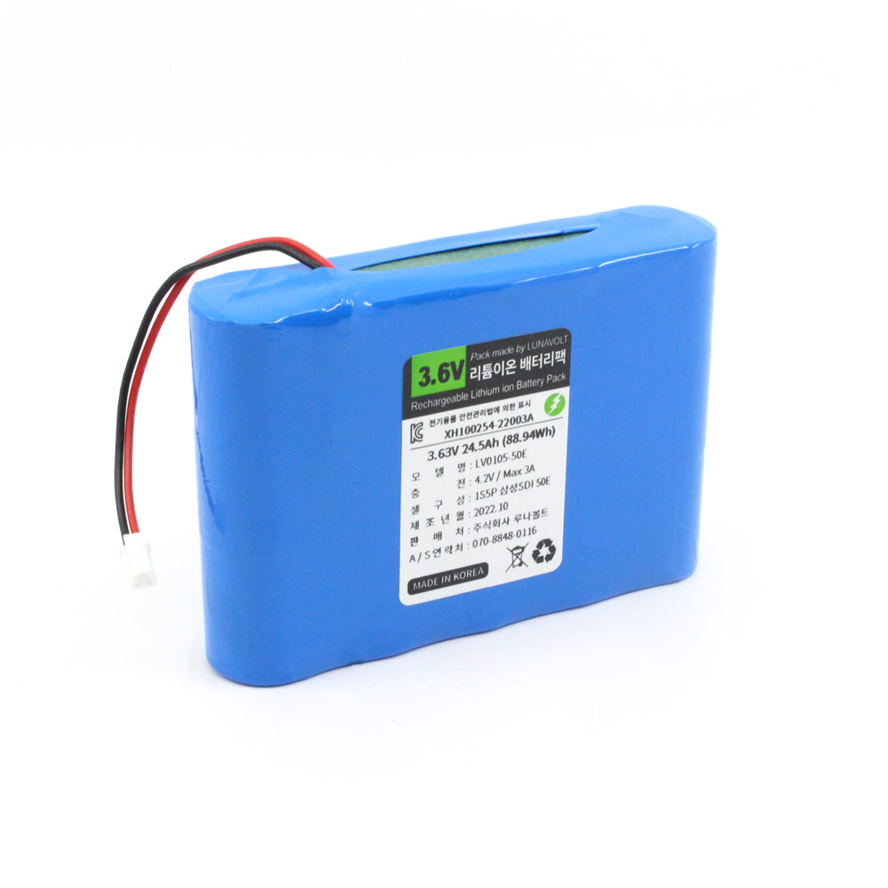 루나볼트3.63V 1S5P 25,000mAh